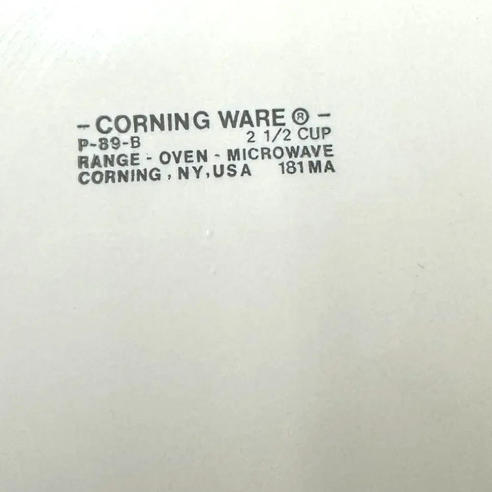 CORNING WARE P-89-B 2 1/2 CUP Pour Spout Handle Saucepan Small - Picture 7 of 7